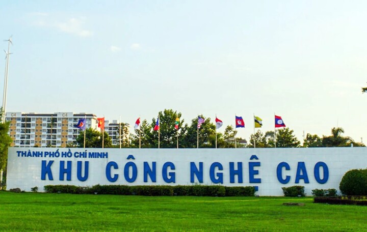 Hình ảnh Khu Công nghệ cao TP.HCM.