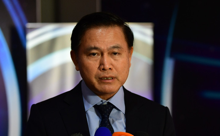 Ông Trần Anh Tú chia sẻ trong buổi lễ trao giải V-League Award 2023.