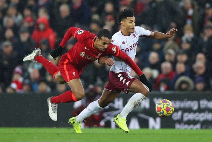 Liverpool faces a tough challenge against Aston Villa at home at Anfield.