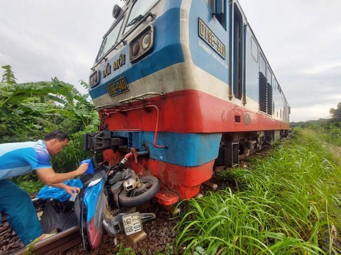 Hiện trường vụ tai nạn.