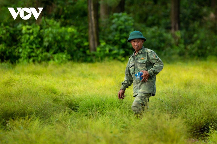 Những năm trước, khi khách đến còn ít, ông Khiêm không thu phí. Gần đây, du khách đến chụp ảnh đông phần nào gây ảnh hưởng đến cảnh quan môi trường, tình trạng vứt rác bừa bãi, bẻ cây rễ xảy ra nên ông có thu phí để có kinh phí cho việc dọn dẹp rác, trồng mới cây rễ ở những chỗ du khách đứng chụp ảnh giẫm chết cây.