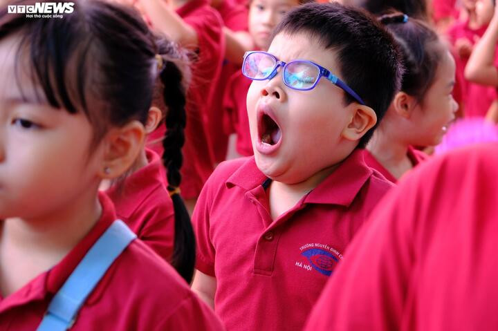 Bố bế con, bà ôm cháu bị bại não đón khai giảng tại ngôi trường đặc biệt - 12