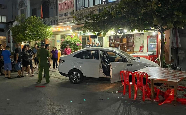 Khu vực xảy ra vụ tai nạn. (Ảnh: Page Tin nóng Hải Phòng).