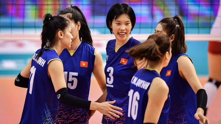 Đội tuyển Việt Nam tranh huy chương đồng ASIAD 19. (Ảnh: AVC)