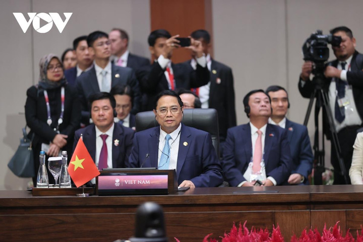 Thủ tướng Chính phủ Phạm Minh Chính dự phiên toàn thể Hội nghị Cấp cao ASEAN lần thứ 43.