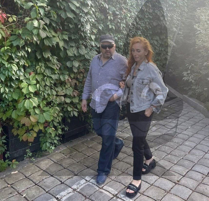 Hình ảnh được cho là của tướng Surovikin và vợ tại thủ đô Moskva hôm 4/9. (Ảnh: Telegram/bloodysx)