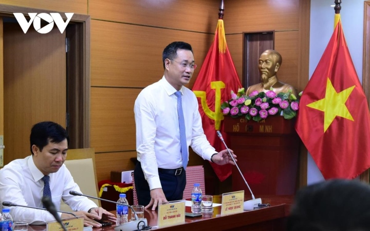 Tổng Giám đốc VTV Lê Ngọc Quang khẳng định, mối quan hệ hợp tác hiệu quả giữa hai cơ quan truyền thông đa phương tiện chủ lực.