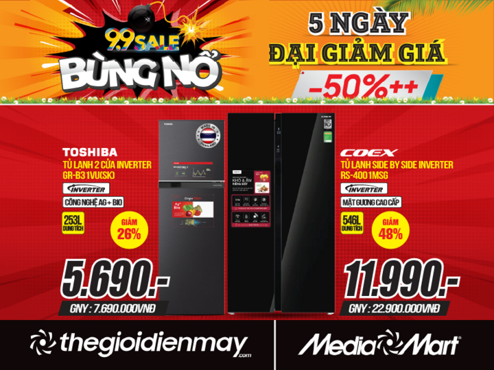 9.9 sale bùng nổ - 5 ngày đại giảm giá tại MediaMart - 3