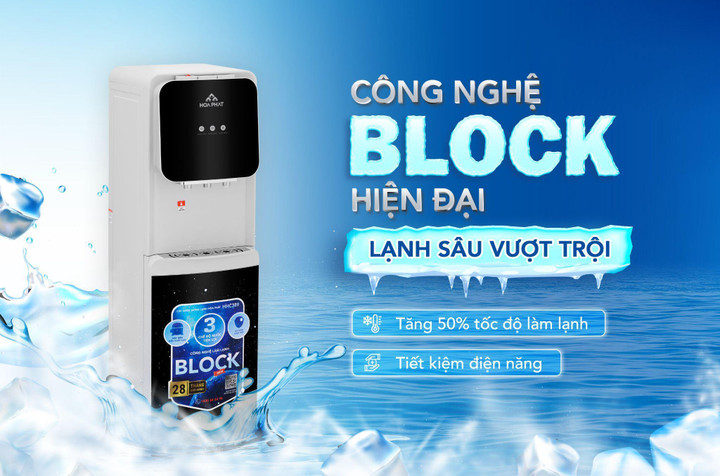 Điện máy gia dụng Hòa Phát ra mắt BST cây nước nóng lạnh 3 chế độ thế hệ mới - 2