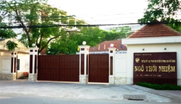 Trường Tiểu học - THCS - THPT Ngô Thời Nhiệm. (Ảnh: Website nhà trường)