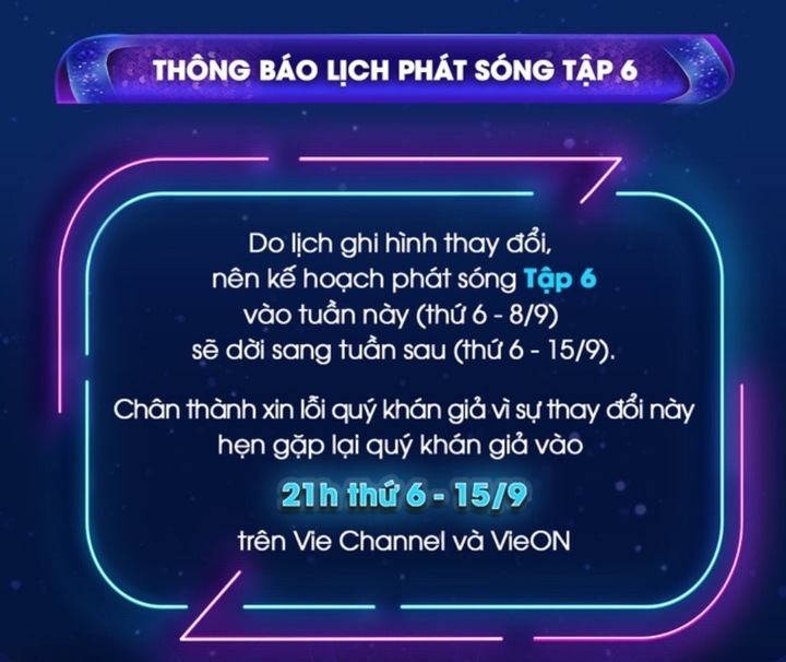 "Ca sĩ mặt nạ" thông báo tạm ngưng 1 tuần.