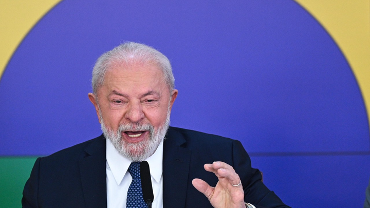Tổng thống Brazil Luiz Inacio Lula da Silva cảnh báo về tình trạng khí hậu khẩn cấp. (Nguồn: EPA-EFE)