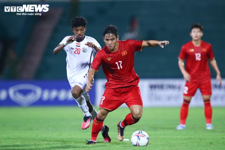 Trực tiếp bóng đá U23 Việt Nam 1-0 U23 Yemen: Vĩ Hào toả sáng