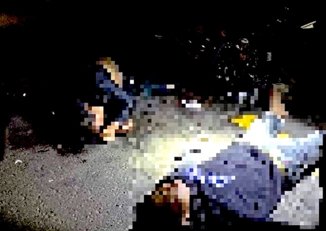 Các nạn nhân thời điểm xảy ra tai nạn.