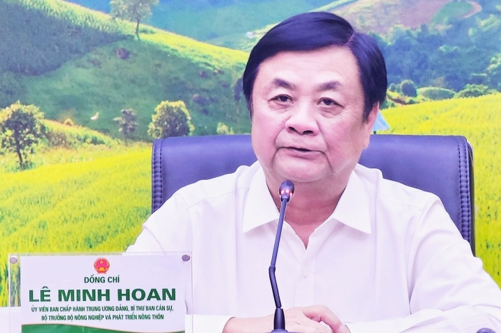 Bộ trưởng Bộ NN&PTNT Lê Minh Hoan tham dự và chủ trì Diễn đàn. (Ảnh: Báo Nông nghiệp)