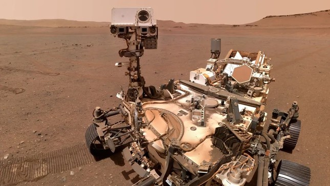 Một bức ảnh tự chụp bởi Perseverance Rover của NASA khi ở trên sao Hỏa. (Ảnh: NASA)