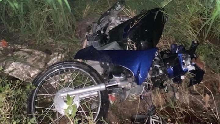 Hiện trường vụ tai nạn.