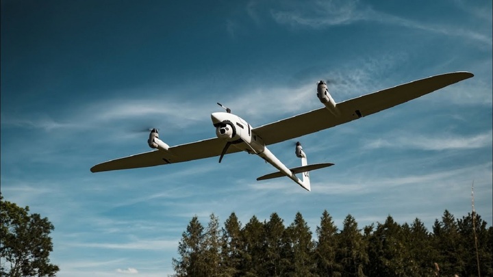 UAV trinh sát Vector của công ty Quantum-Systems GmbH. (Ảnh: Quantum-Systems)