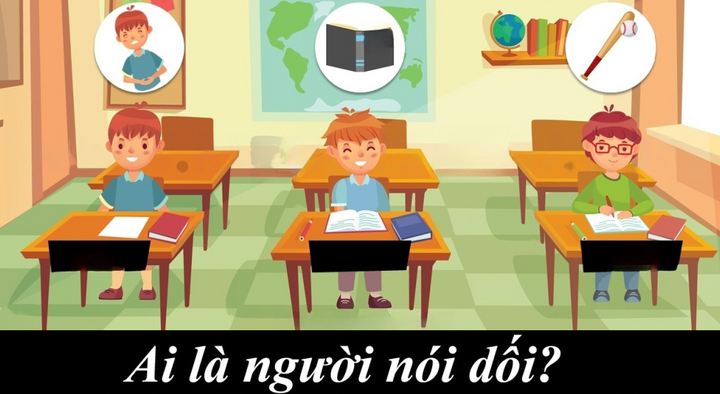 Đố bạn: Cậu bé nào đang nói dối? - 1