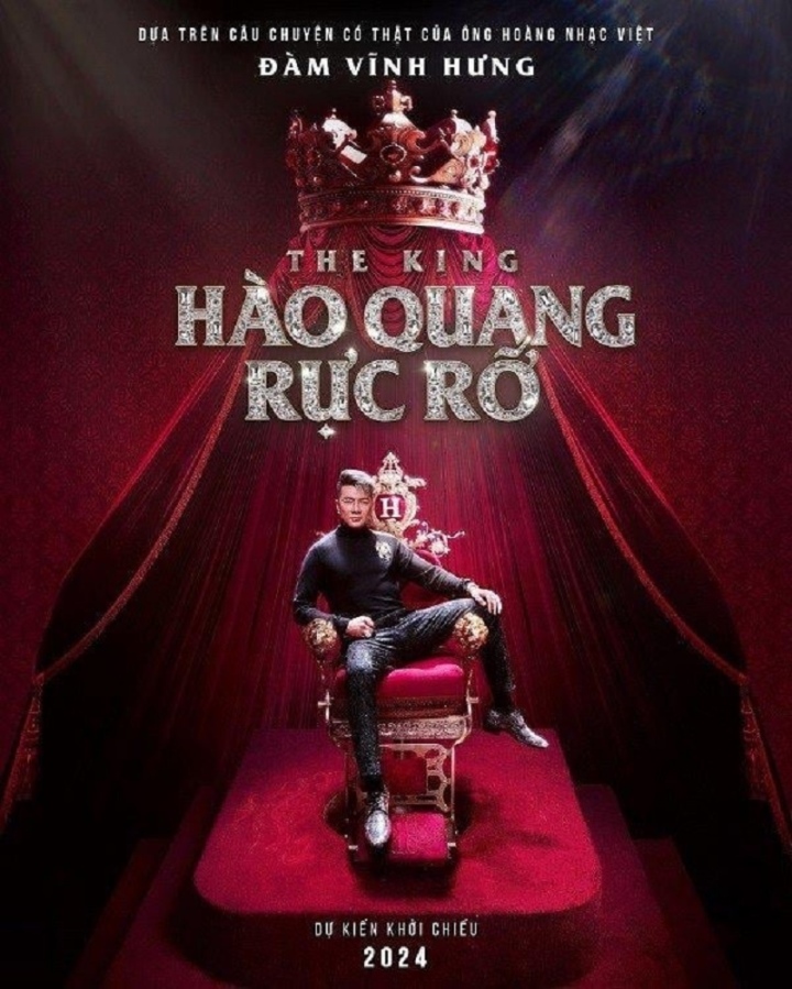 Dự án phim của Đàm Vĩnh Hưng gây tranh cãi vì danh xưng "The King".