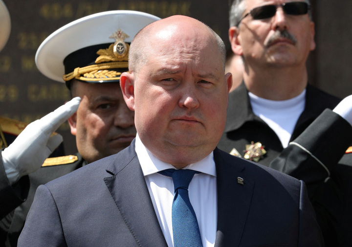 Thống đốc Sevastopol Mikhail Razvozhaev. (Ảnh: Reuters)