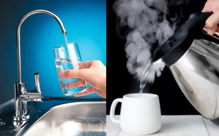Uống nước thẳng kể từ máy thanh lọc hoặc nước đung nóng đảm bảo chất lượng hơn? (Ảnh: Resources & Healthshots)