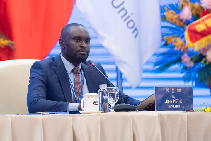 Ông John Methu, Nghị sĩ trẻ Kenya. (Ảnh: quochoi.vn).