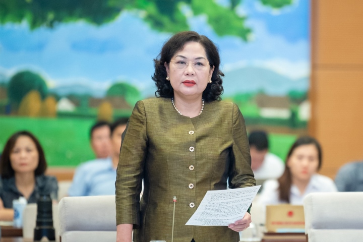 Thống đốc Ngân hàng Nhà nước Nguyễn Thị Hồng. (Ảnh: Nguyễn Toản).