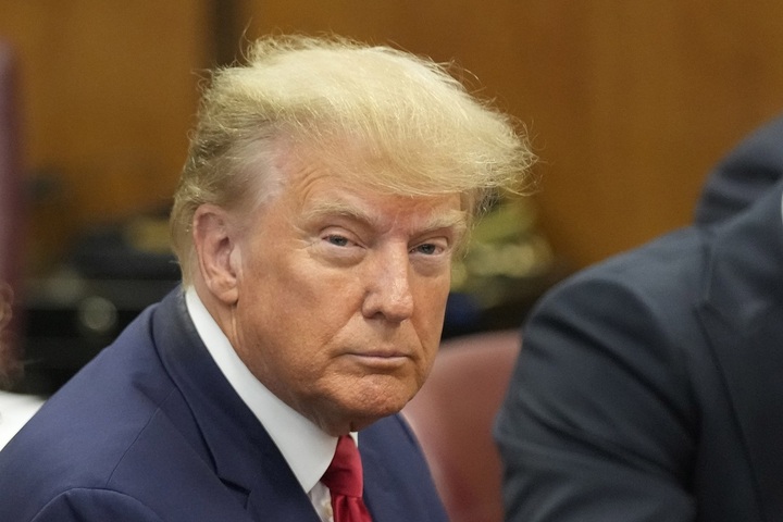 Cựu Tổng thống Mỹ Donald Trump khẳng định không lo lắng về "nguy cơ phải ngồi tù". (Ảnh: USA Today)