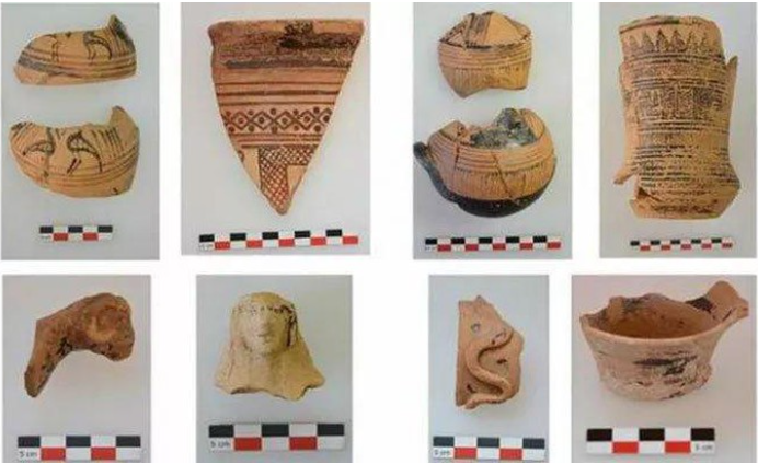 Rất nhiều mảnh gốm và cổ vật quý giá được tìm thấy. (Ảnh: Live Science)
