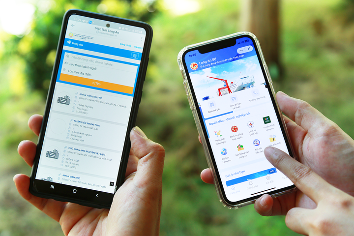 Với mini app “Long An Số” trên Zalo, người dân dễ dàng sử dụng tiện ích trực tuyến chính quyền cung cấp.