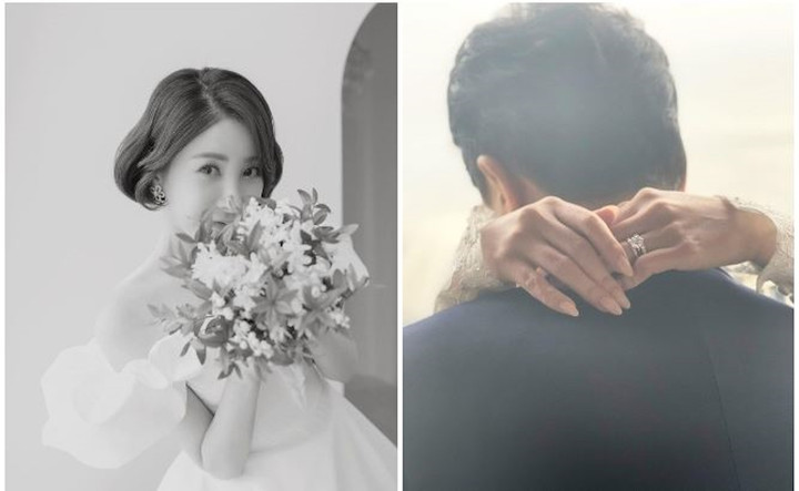 Ảnh cưới của Seo In Young.