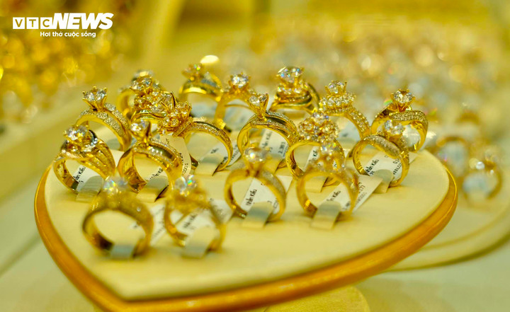 Giá vàng hôm nay chững lại. (Ảnh minh họa: Công Hiếu).