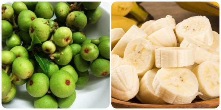 Sung và chuối là hai loại quả rất tốt cho "chuyện ấy".