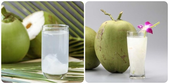 Nước dừa tốt nhưng không phải ai cũng có thể ăn được