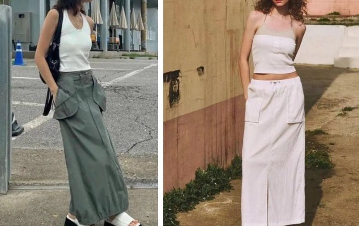 Những kiểu chân váy thích hợp cho mùa thu - 4