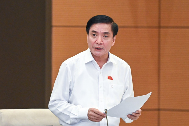 Tổng thư ký Quốc hội Bùi Văn Cường. (Ảnh: Duy Linh).