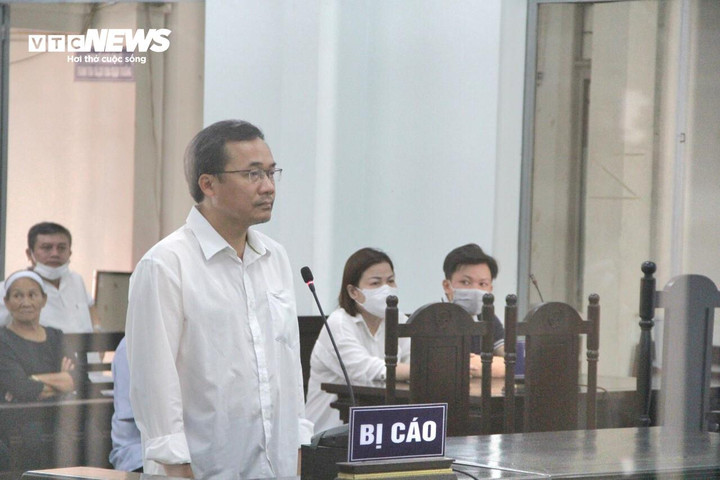 Bị cáo Ngô Duy Bình tại phiên tòa ngày 22/9.