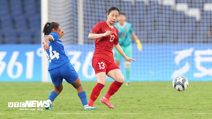 Đội tuyển nữ Việt Nam gặp nhiều khó khăn. (Ảnh: Hoàng Anh)