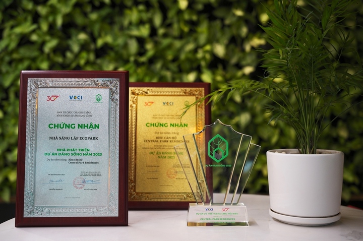 Central Park Residences giành giải thưởng dự án có thiết kế hạ tầng tiêu biểu - 1
