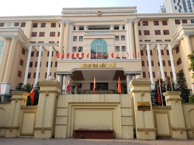 Trụ sở Thannh tra Chính phủ. (Ảnh: Cổng thông tin Chính phủ).