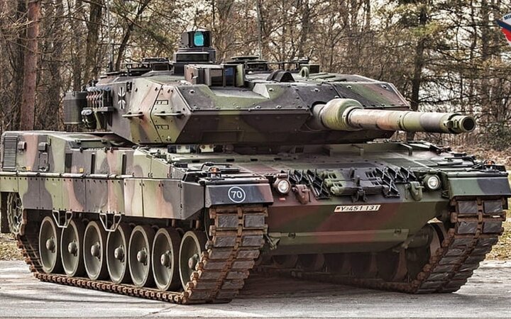 Xe tăng Leopard 2 của Đức. (Ảnh: AFR)