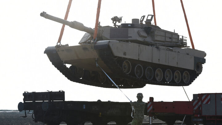Mỹ sẽ bắt đầu chuyển giao M1 Abrams cho Ukraine vào cuối tháng 9. (Ảnh: AFP)