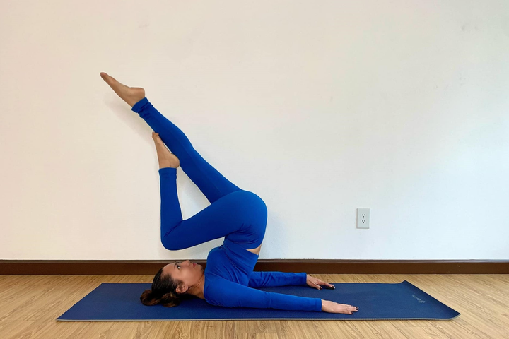 Thanh Ngọc chủ yếu tập tại nhà, nghiêm khắc với chính mình để không bỏ ngày nào.