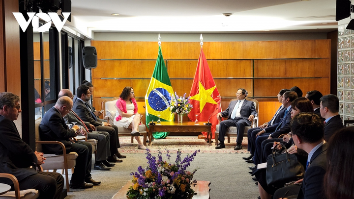 Toàn cảnh buổi tiếp.