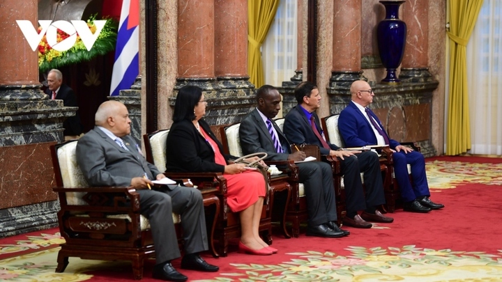 Đoàn đại biểu cấp cao của Cuba.