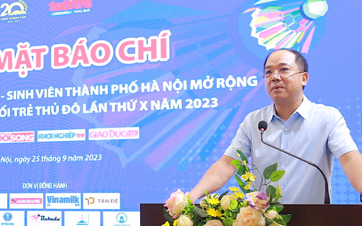 Ông Nguyễn Mạnh Hưng - Trưởng BTC giải.