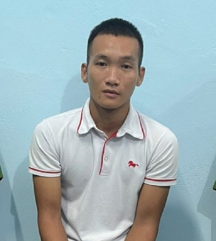 Phan Văn Sĩ tại cơ quan công an. (Ảnh: CA)