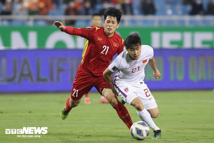 Đội tuyển Trung Quốc hiện tại thay đổi nhiều so với trận thua đội tuyển Việt Nam năm 2022.