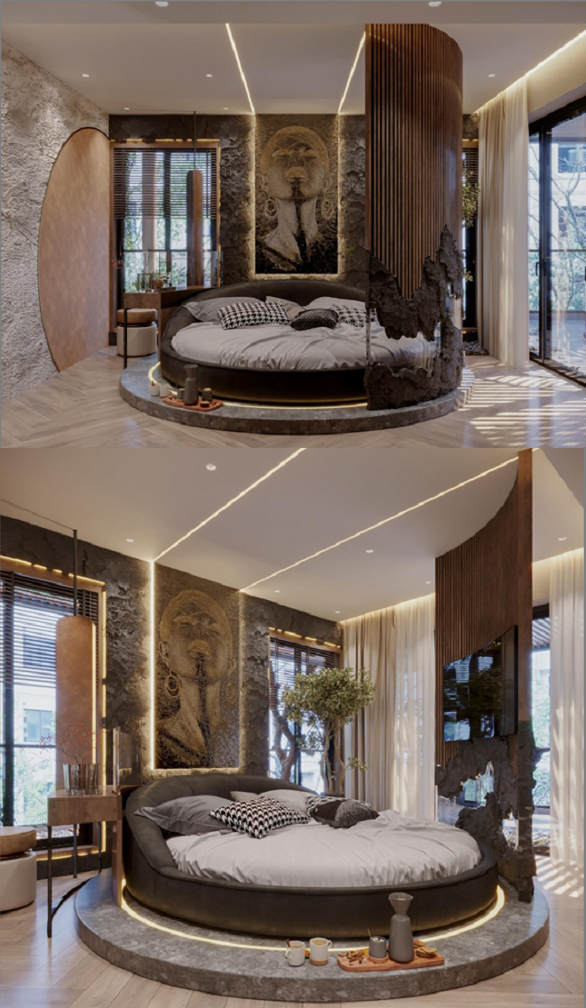 Chọn đồ đạc và trang trí một cách cẩn thận.